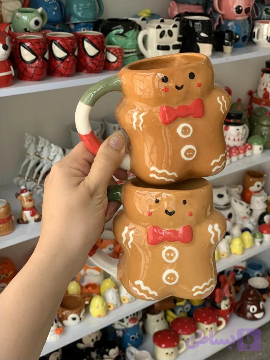 ماگ کوکی دسته آبنباتی — تصویر 1