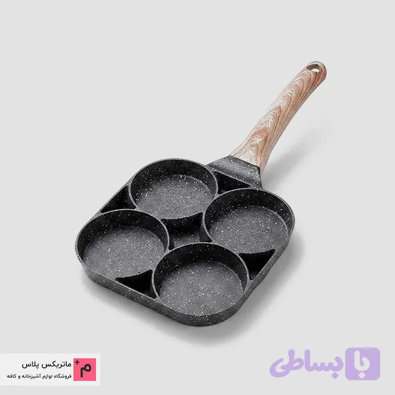 تابه پنکیک و تخم مرغ مدل 4 خانه — تصویر 1