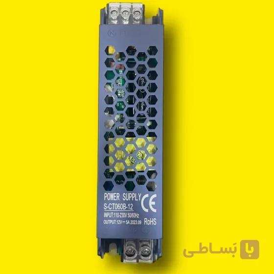 آداپتور پاورسویچینگ مودی مدل 12-S-CT060B ظرفیت ۶۰ وات ۱۲ ولت ۵ آمپر