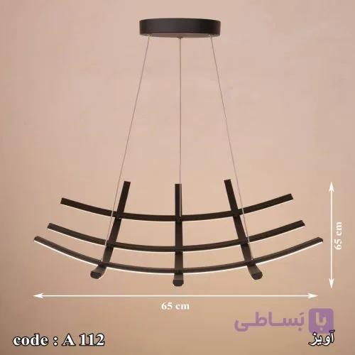 لوستر و آویز مدل کمان