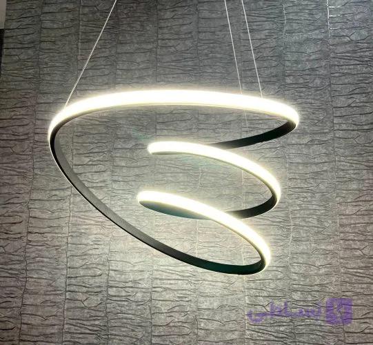 لوستر و آویز سه پیچ