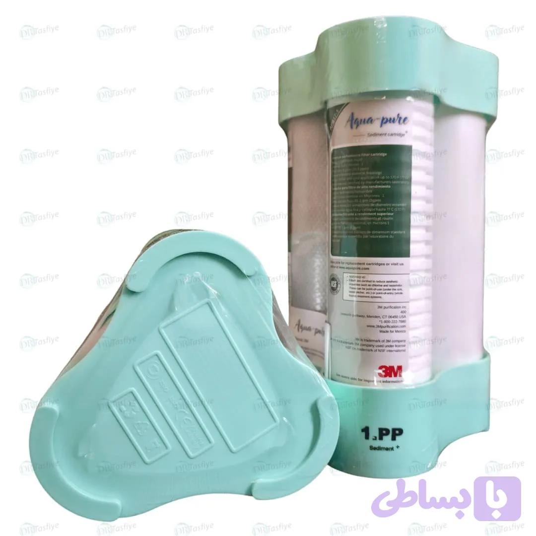 فیلتر تصفیه آب 3M تایوان ۳ مرحله ای Aqua-Pure (تحت لیسانس 3M آمریکا) — تصویر 1
