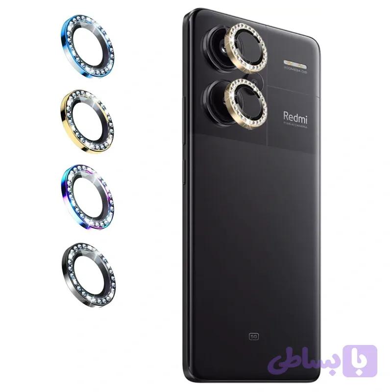 محافظ لنز دوربین مدل رینگی مناسب برای گوشی موبایل شیائومی POCO M6 PRO 4G