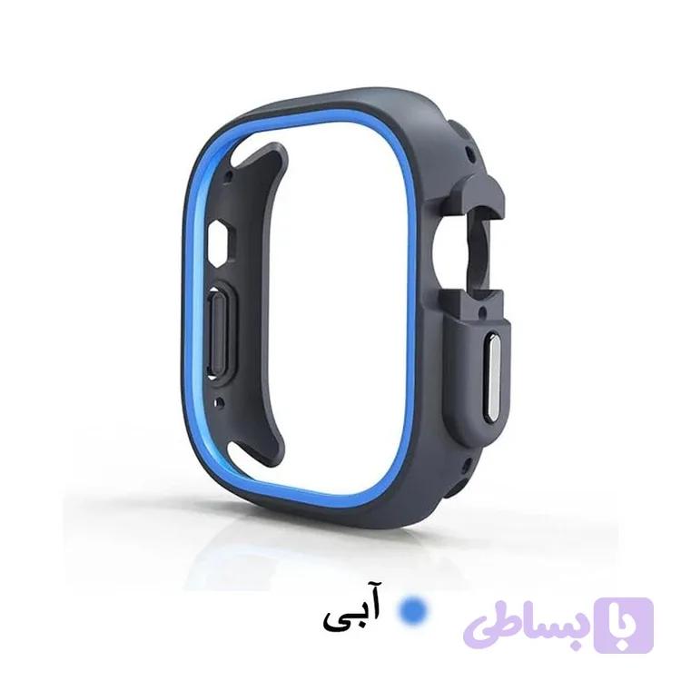 کاور مدل Perfect Bumper مناسب برای اپل واچ سری Se/1/2/3/4/5/6/7/8/9/2021/2023/Aluminumcase سایز 45 میلی متری