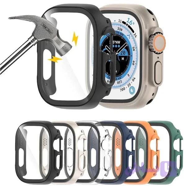 کاور ساعت هوشمند مدل Full Cover مناسب برای اپل واچ Ultra 49 mm به همراه محافظ صفحه نمایش