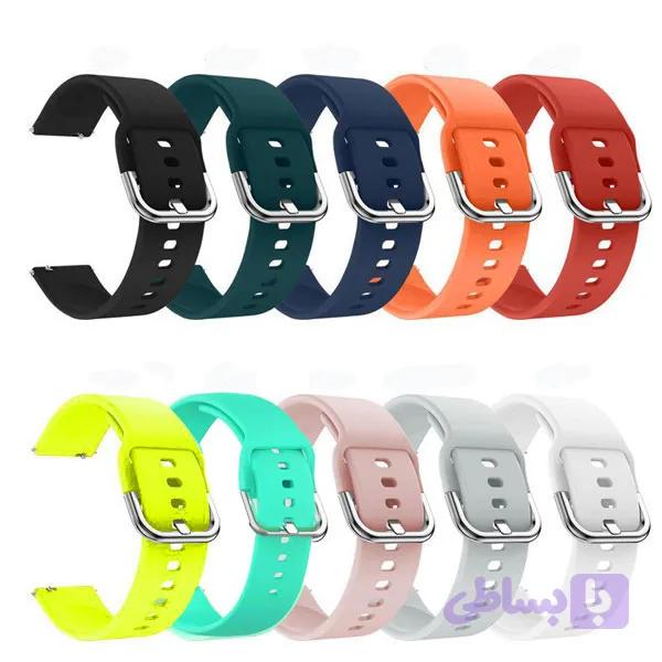 بند ساعت هوشمند شیائومی سیلیکونی طرح اکتیو امازفیت یو پرو Active Design Silicone Band For Xiaomi Amazfit Bip U Pro