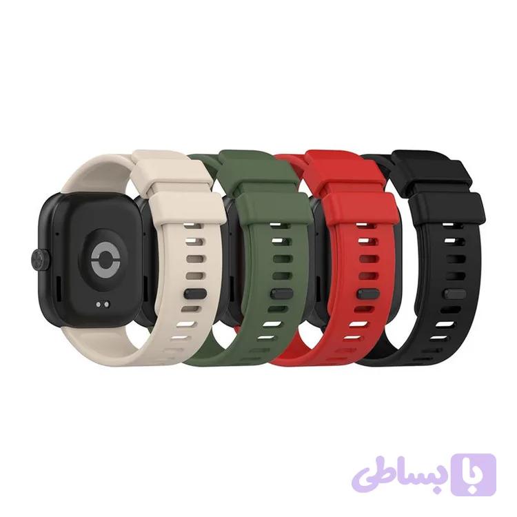 بند سیلیکونی مدل SilicRW4: انتخابی متفاوت برای ساعت هوشمند شیائومی Redmi Watch 4