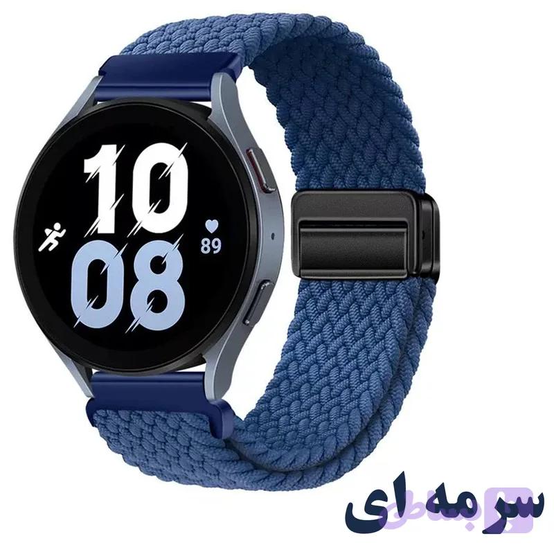 بند پارچه ای سولو گلکسی واچ سامسونگ Galaxy Watch FE با قفل مگنتی