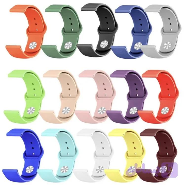 بند سیلیکونی مدل Silic Beltx 22 مناسب برای ساعت هوشمند ایسوس Vivowatch / Zenwatch / Zenwatch 2 men / Zenwatch 2 WI501Q New (22mm