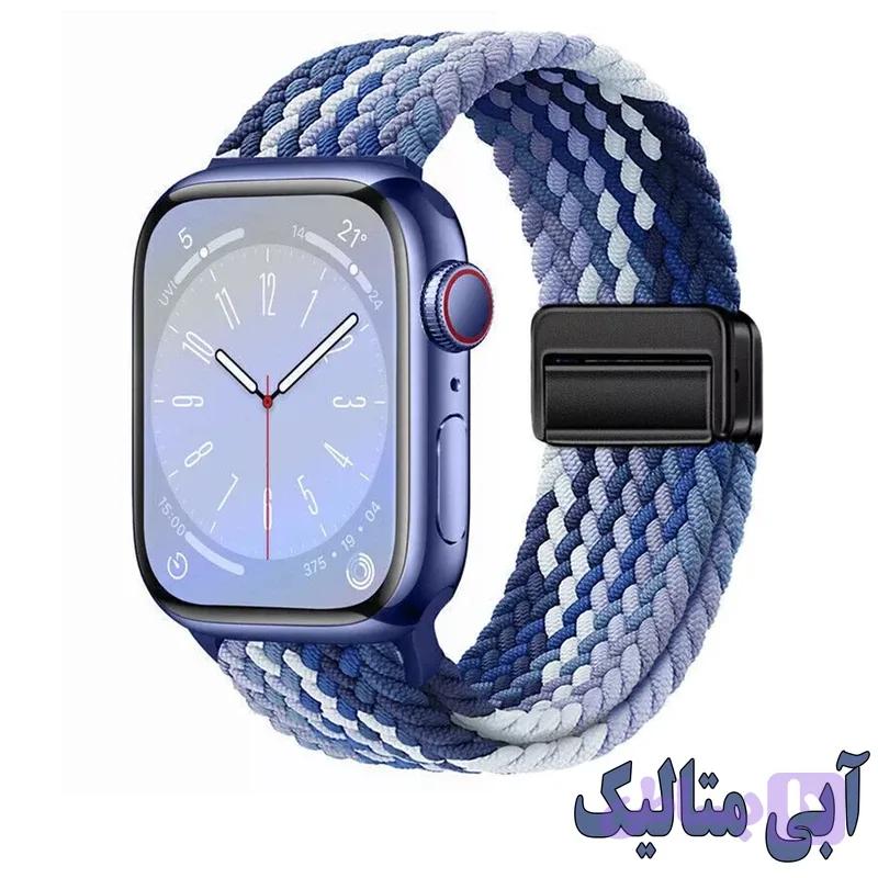 بند سولو (بافت) مدل Braided Magnet مناسب برای اپل واچ Ultra / Ultra 2 49 میلی متری