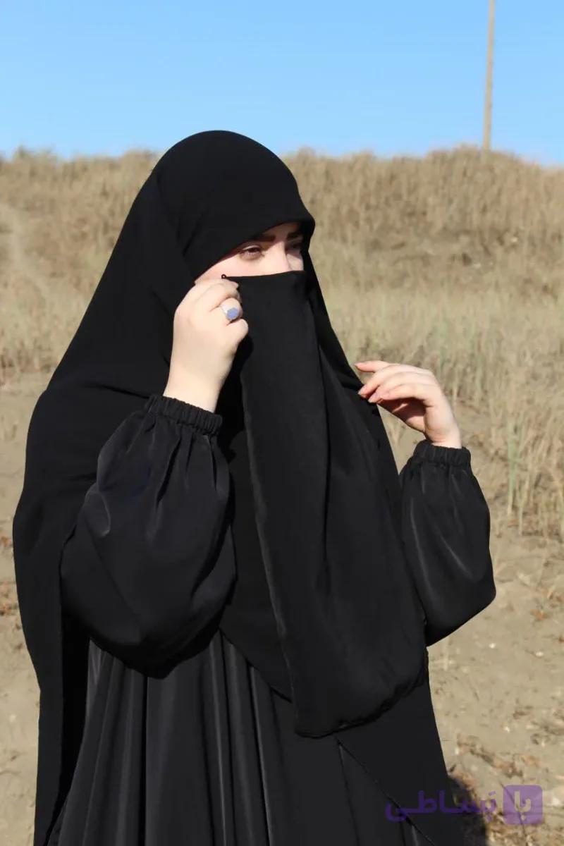 روسری نقاب دار — تصویر 1