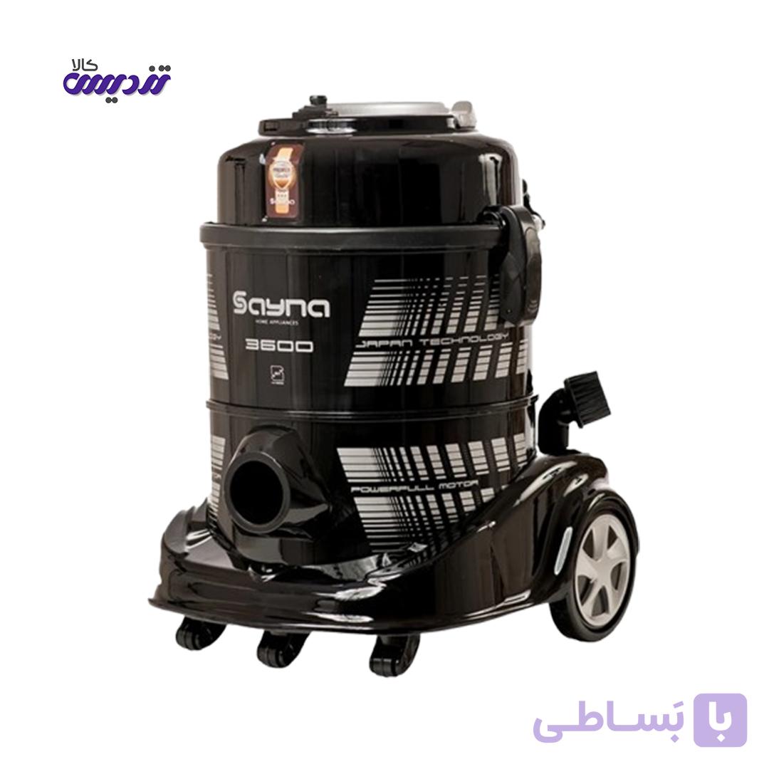 جاروبرقی سطلی ساینا مدل VC-3600 — تصویر 1