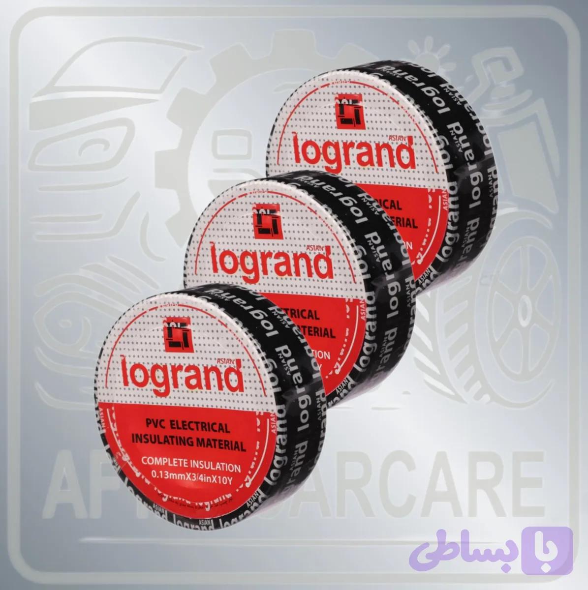 نوار چسب برق logrand (عمده ۵۰۰ عددی)