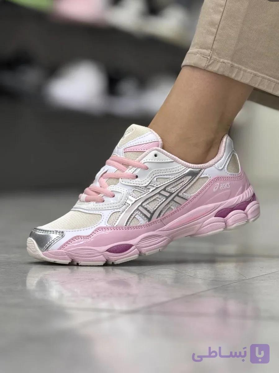 asics صورتی زنانه — تصویر 1