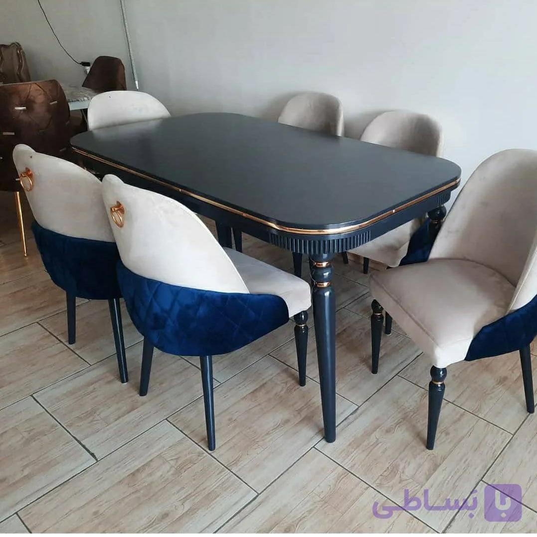 میز ناهارخوری ۴نفره مدل کبریتی | چوبین ژینا