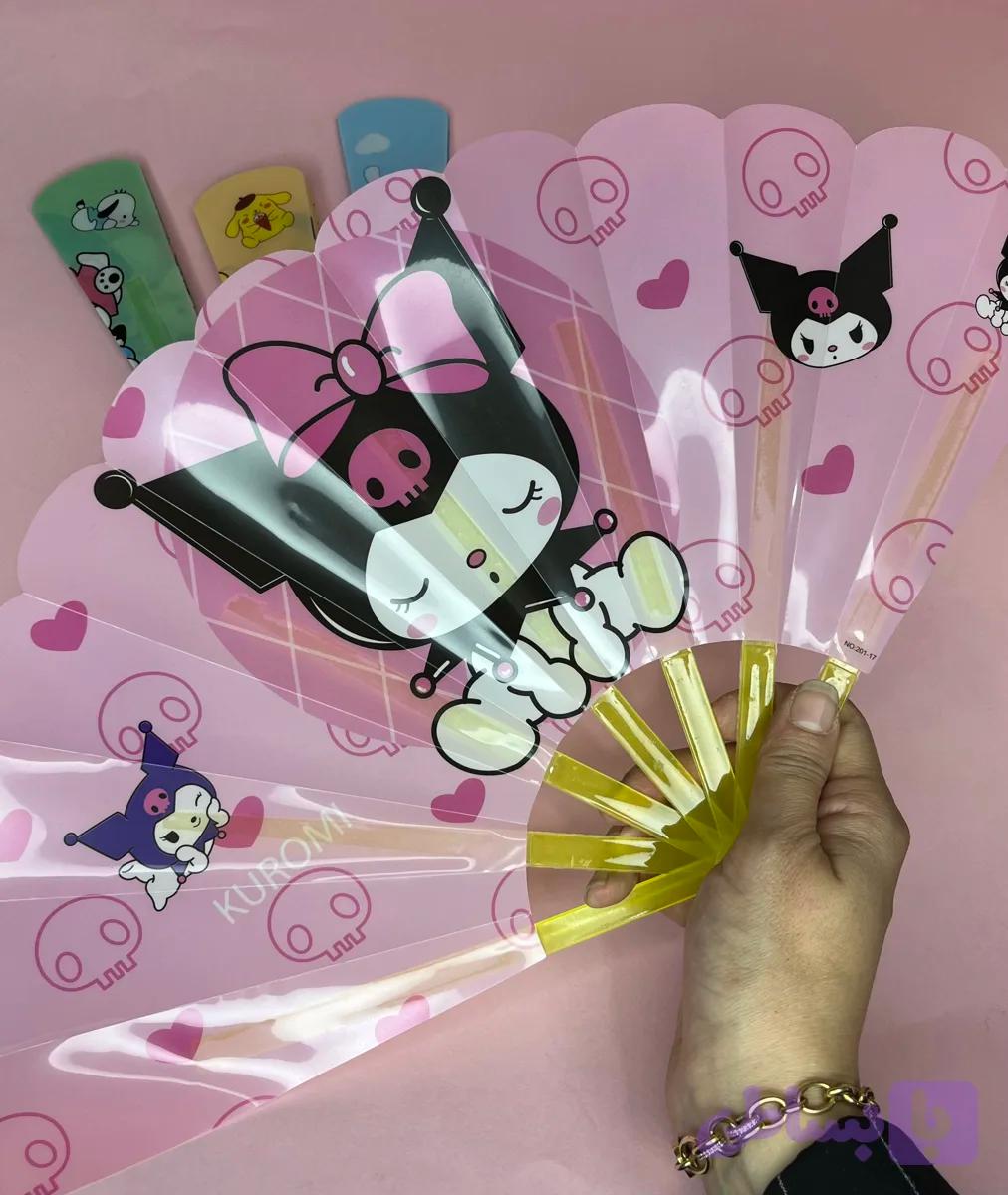 بادبزن دستی طرح عروسکی