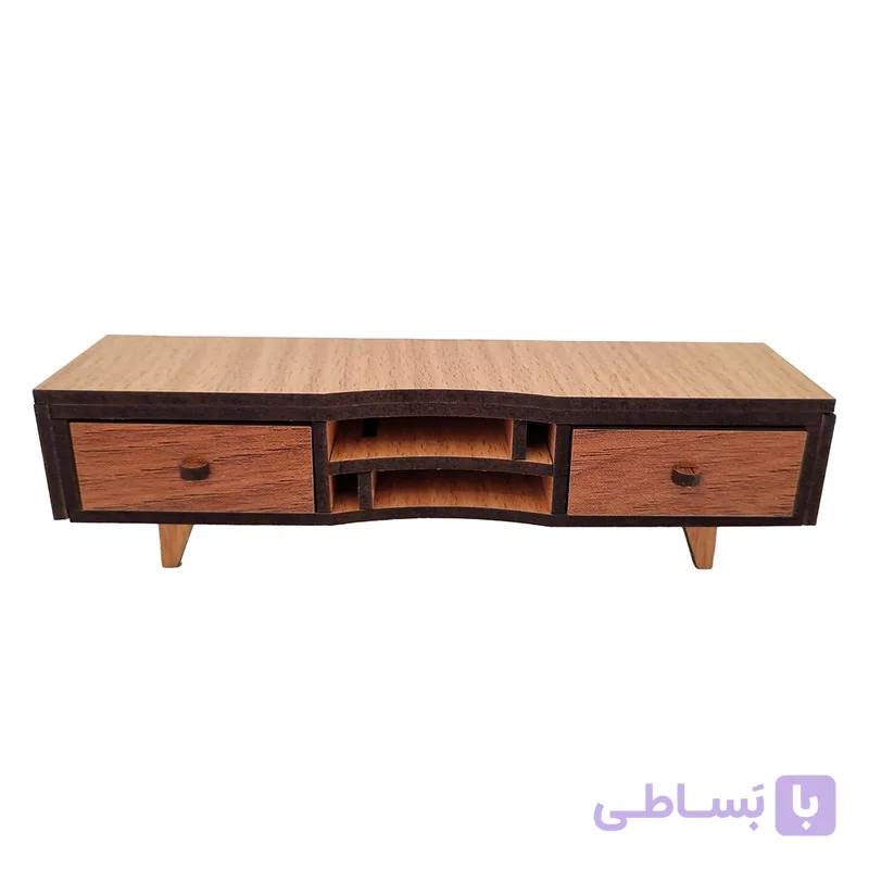 اسباب بازی چوبی مدل زیر تلوزیونی مدرن کد 00420