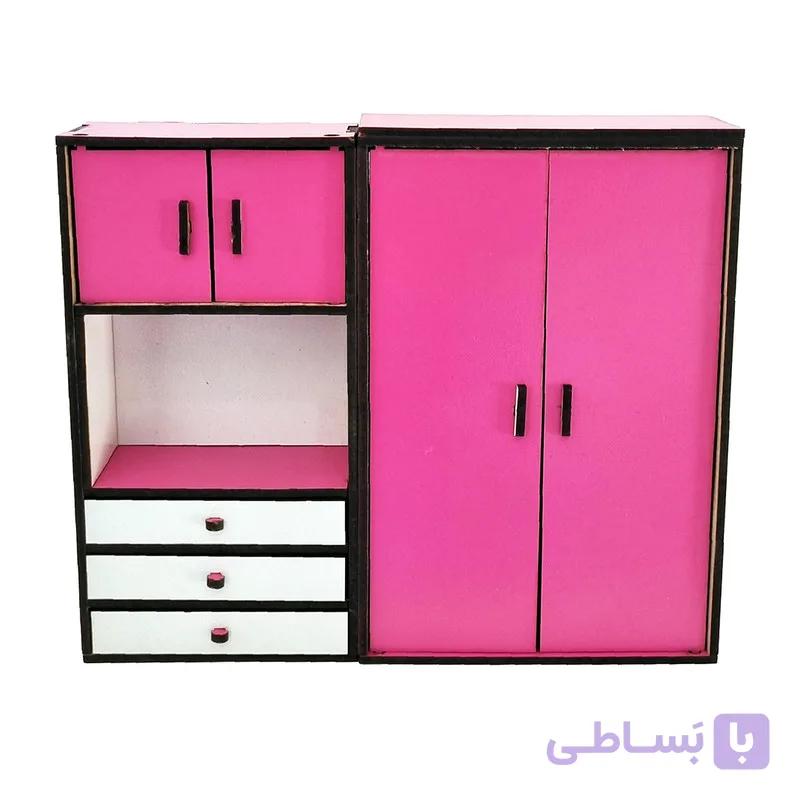 اسباب بازی مدل ماکت دکوری رانزو گالری مدل کمد دیواری کد 079