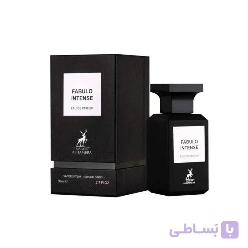 ادو پرفیوم مردانه الحمبرا مدل fabolu intense حجم ۸۰ میلی لیتر