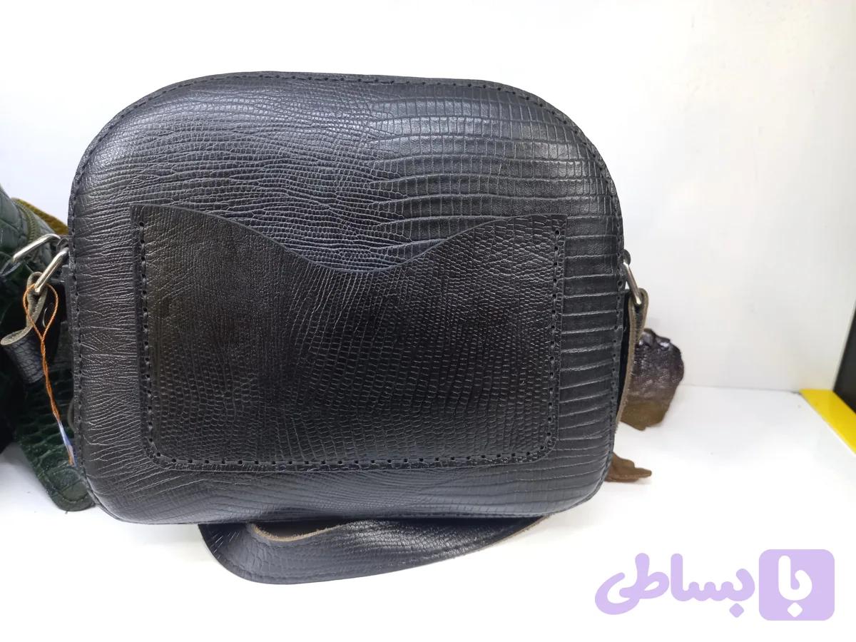 کیف زنانه چرم طبیعی (کد JJK0H) — تصویر 1