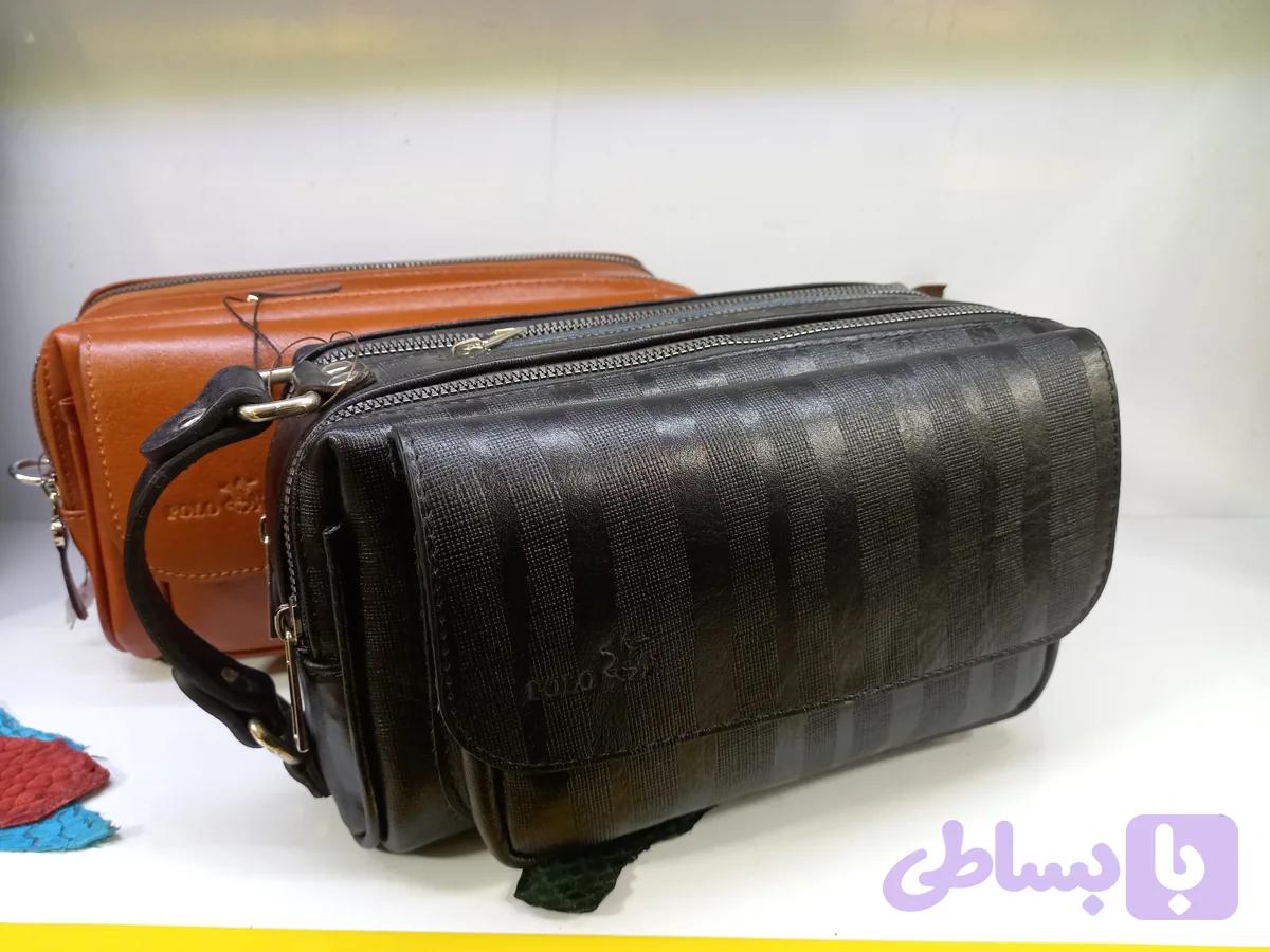 شوز بگ دستی چرم اصل — تصویر 1