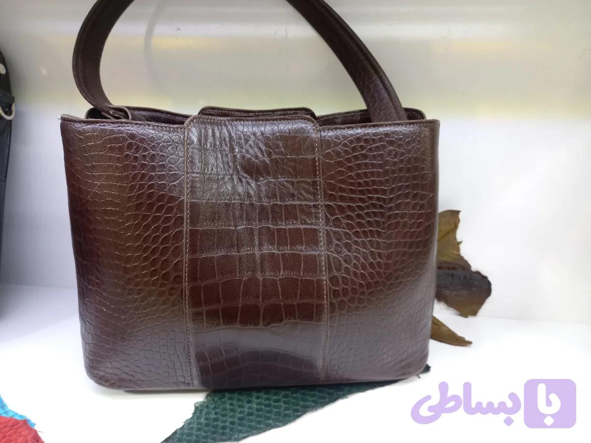 کیف چرم گاوی زنانه — تصویر 1