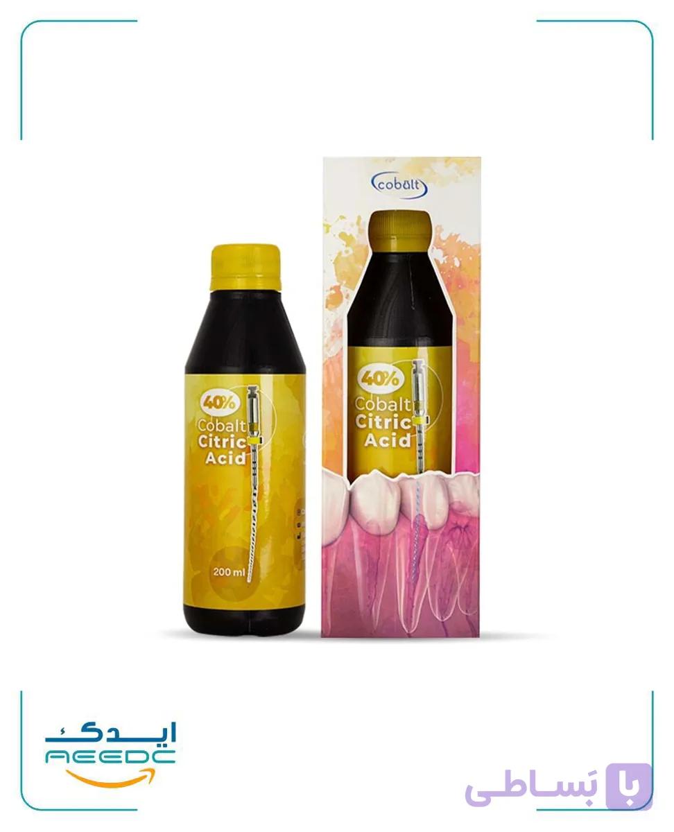 محلول اسید سیتریک 40% کبالت