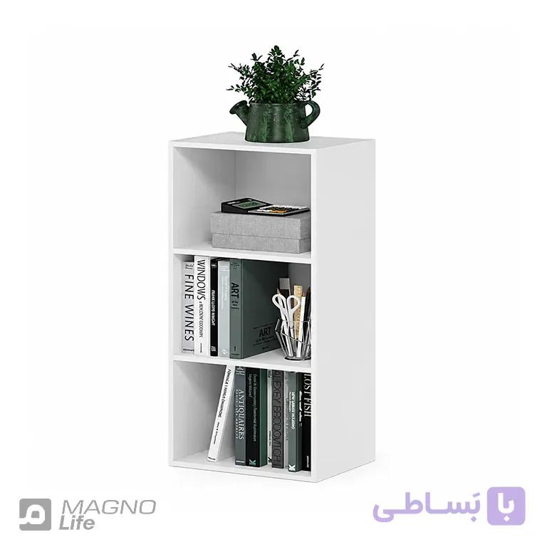 شلف رومیزی و قفسه زمینی سه طبقه چوبی دکورین مدل DEC-0023 — تصویر 1