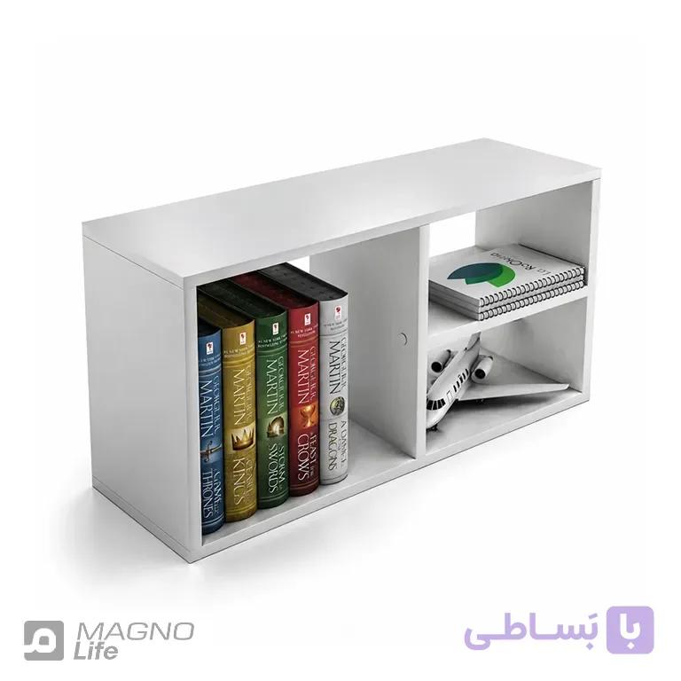 کتابخانه رومیزی چوبی دکورین مدل DEC-0024 | قفسه نظم‌دهنده — تصویر 1