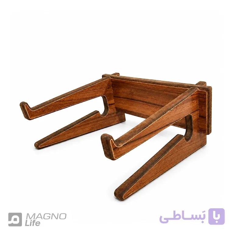 استند لپ تاپ چوبی قابل مونتاژ دکورین مدل DEC-0003 — تصویر 1