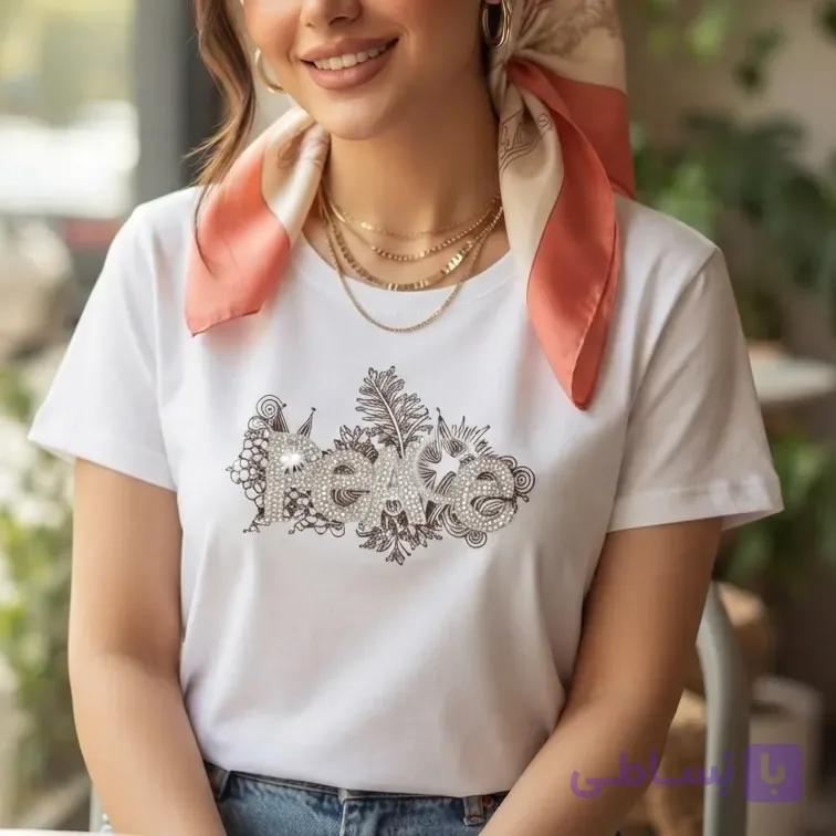 تیشرت زنانه لانگ — تصویر 1