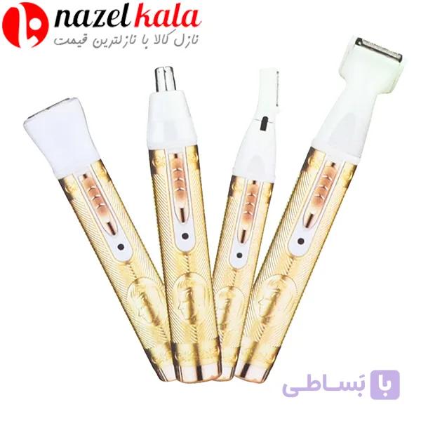موزن گوش و بینی و اصلاح صورت و بدن زنانه کیمی مدل KM-132 — تصویر 1