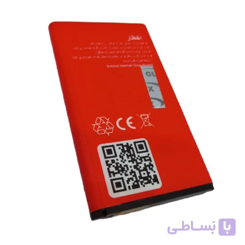 باتری موبایل مدل E51 ظرفیت 2000 میلی آمپر ساعت مناسب برای گوشی موبایل glx