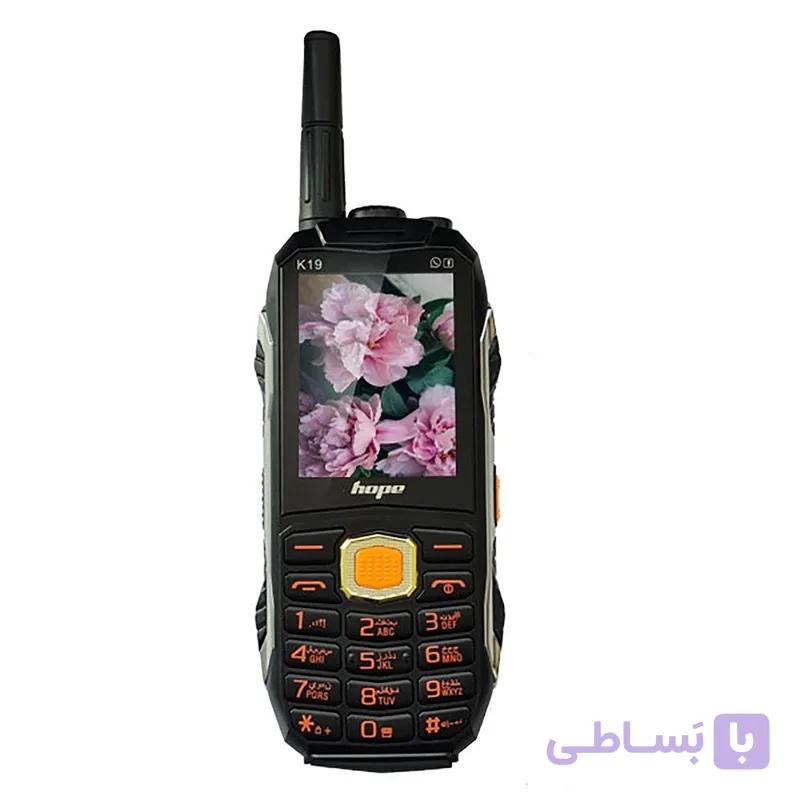گوشی موبایل هوپ مدل K19 چهار سیم کارت ظرفیت 32 مگابایت و رم 32 مگابایت