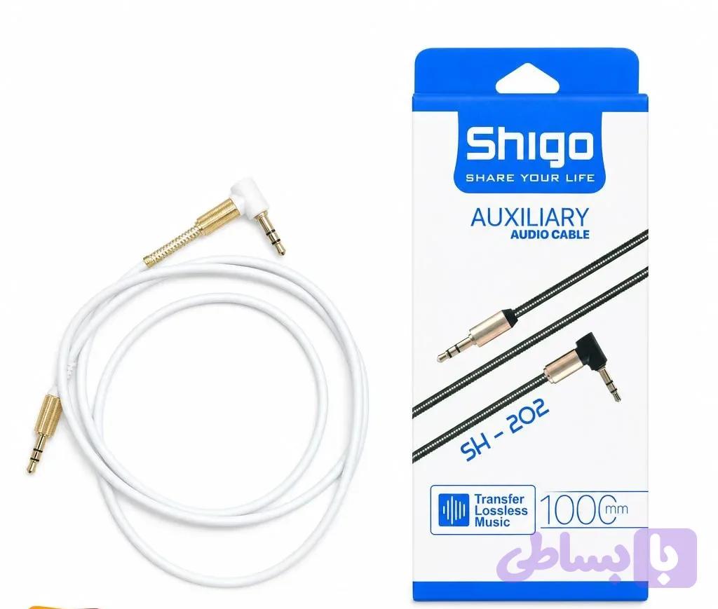 کابل AUX سیلیکونی SHIGO 202