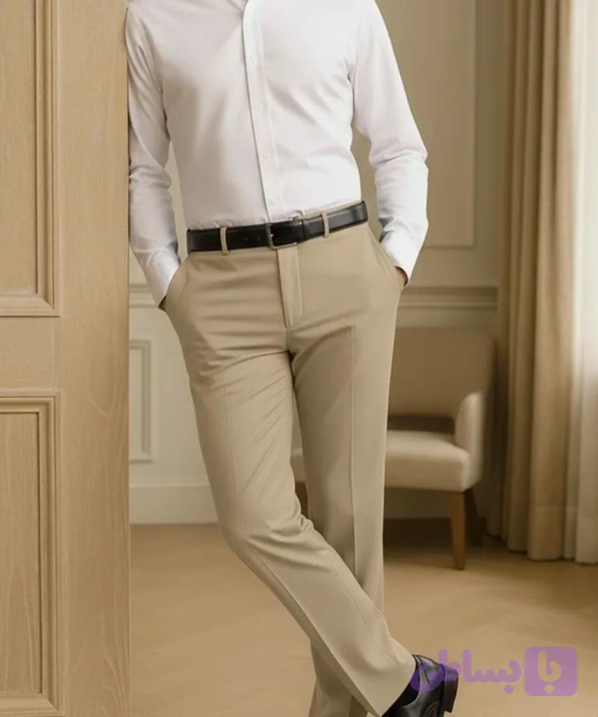 شلوار پارچه ای مردانه جگوار دوخت عالی کد۷۴۹