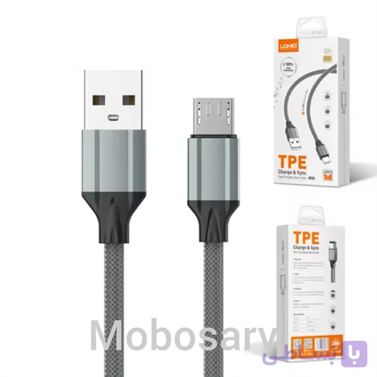 کابل شارژ تایپ C الدینیو LS441 — تصویر 1