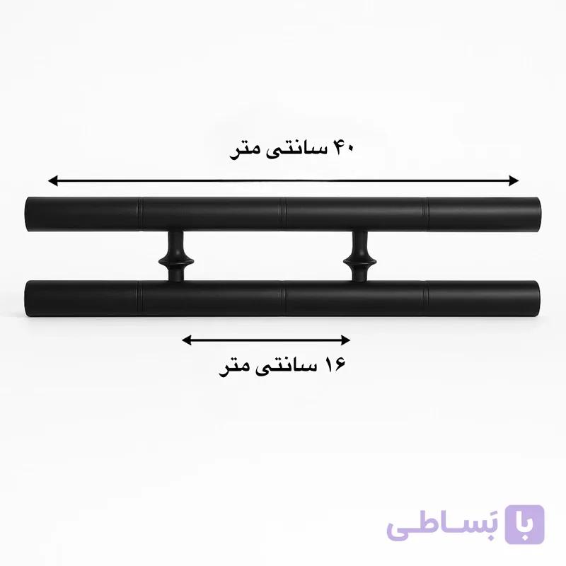 دستگیره مکعبی مشکی