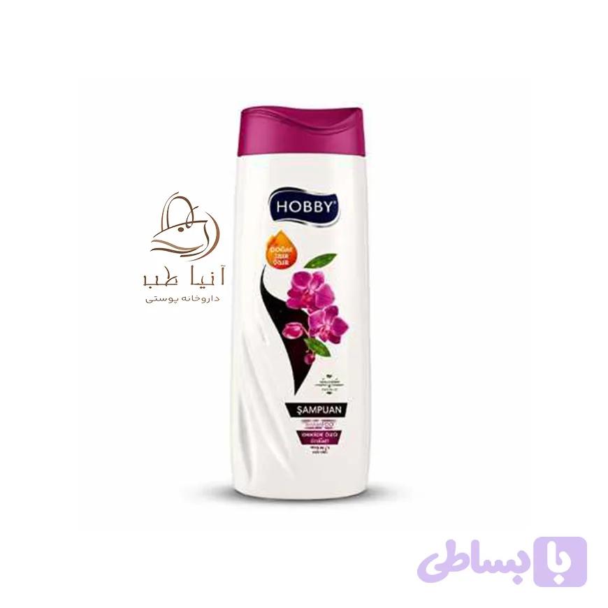 شامپو گل ارکیده هوبی 500میل — تصویر 1