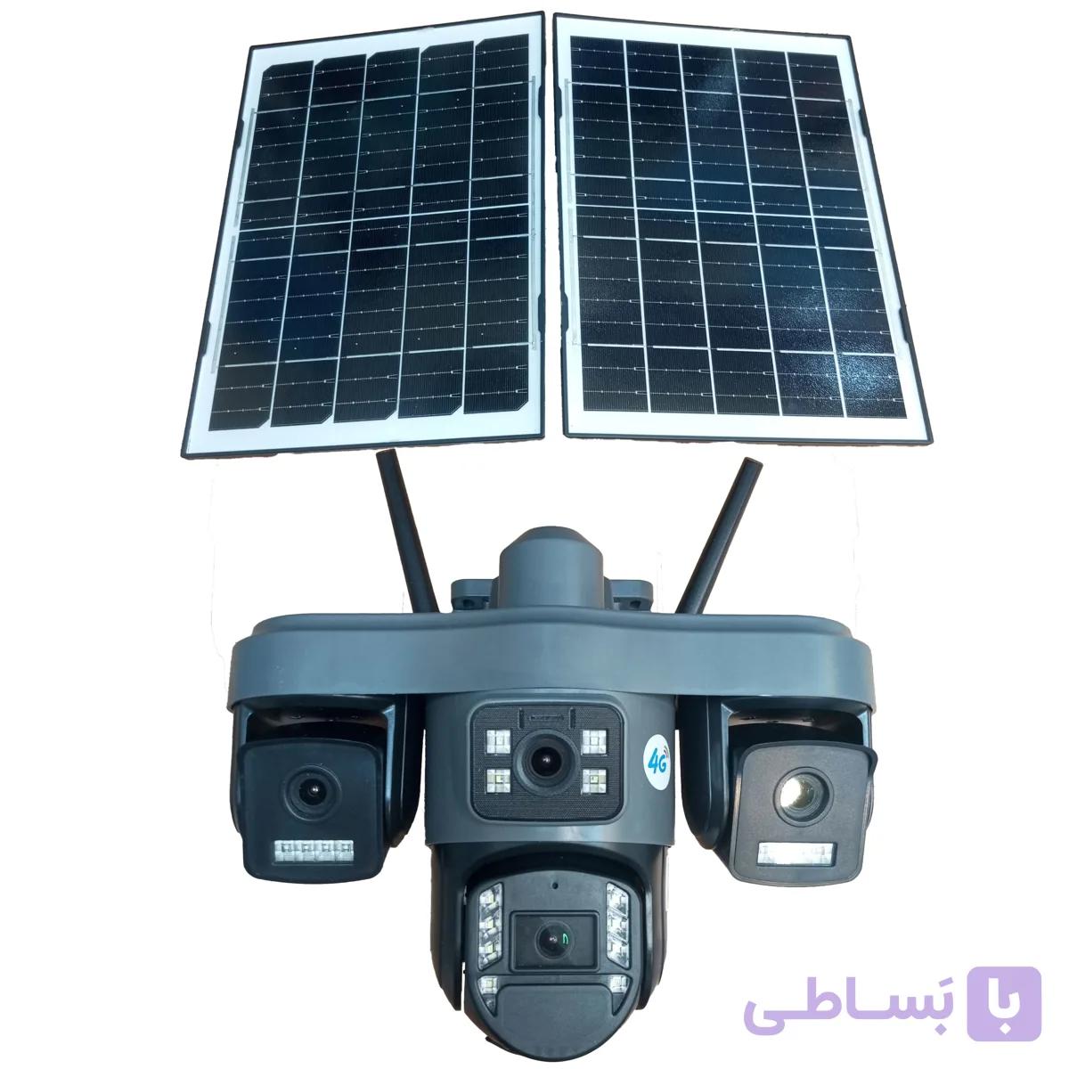 دوربین خورشیدی سولار تک لنز سرور داخلی — تصویر 1