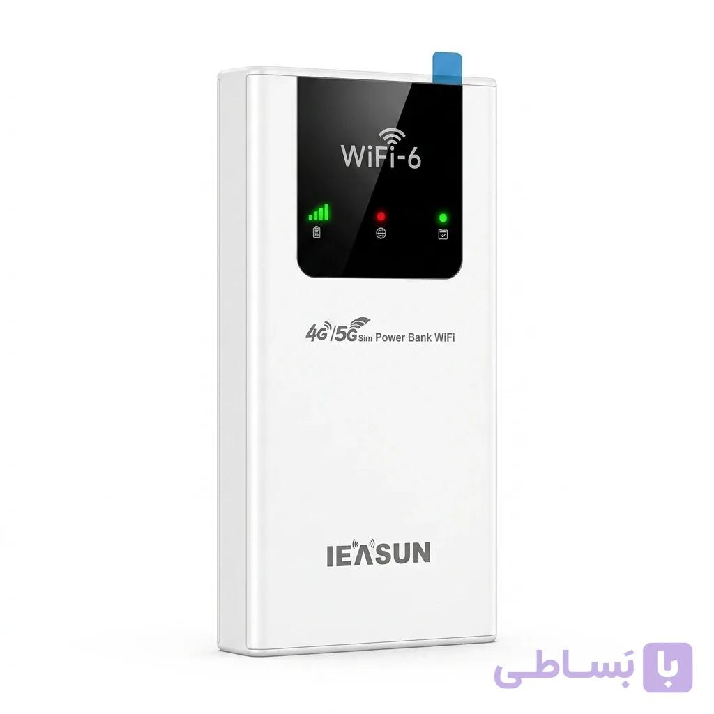 مودم سیم کارتی آنلاک 5G -پاوربانکی 10 هزار-لن خور