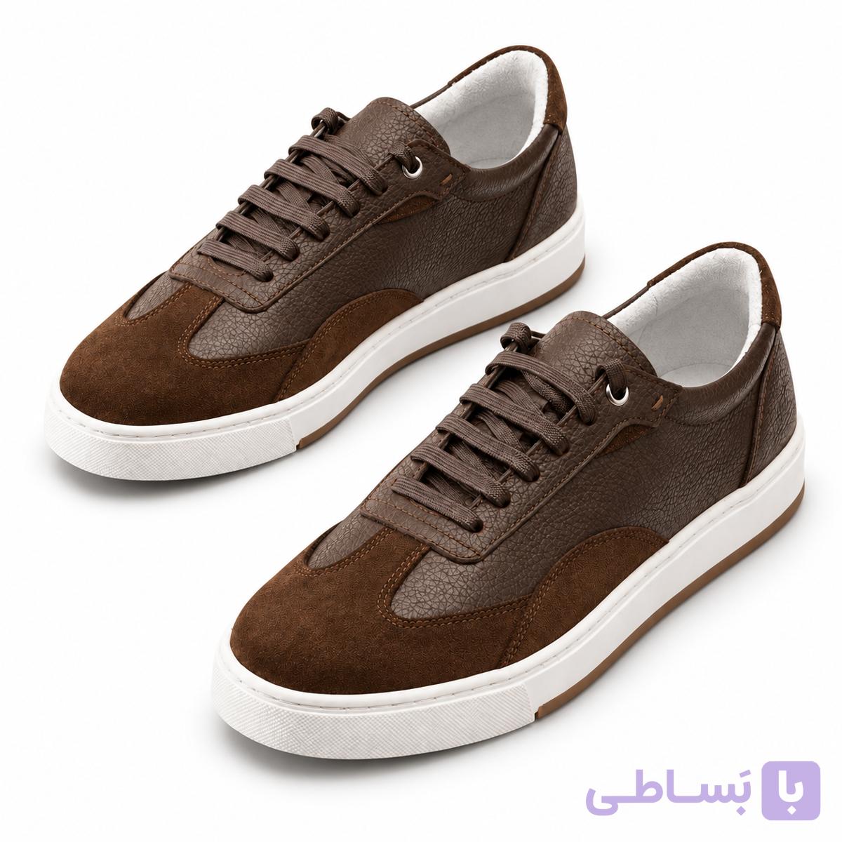 کفش مردانه چرم طبیعی MADO مدل بندی