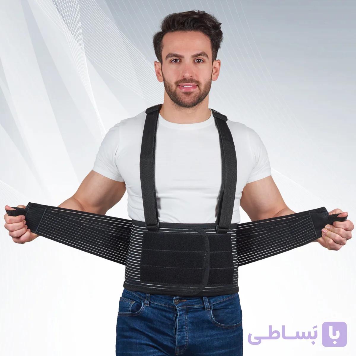 کمربند کار با استرپ شانه ای الاستیک کیورد مدل 5203 — تصویر 1
