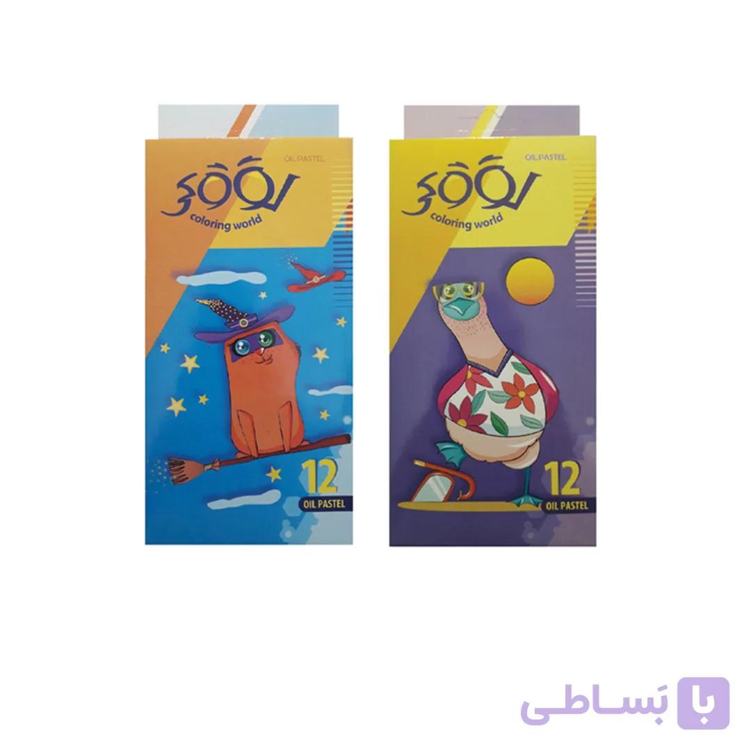 پاستل 12 رنگ لووکی