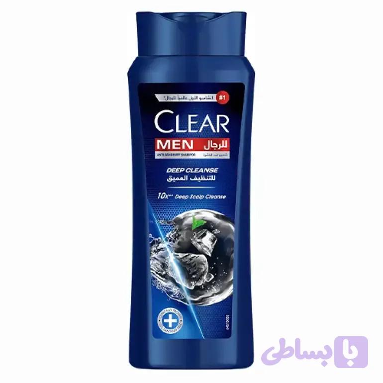 شامپو ضد شوره مردانه کلیر (Clear Men) مدل Deep Cleanse (پاک‌کننده عمیق)