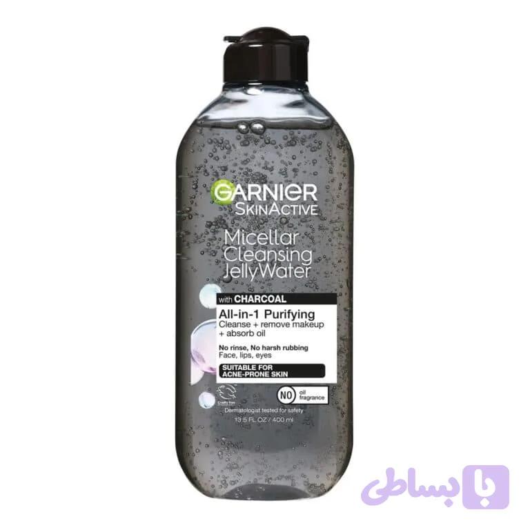 میسلار واتر زغالی گارنیر مدل Pure Active / Skin Active 400 میل