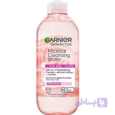 میسلار واتر آبرسان گارنیر مدل Rose Water / Skin Active 400 میل