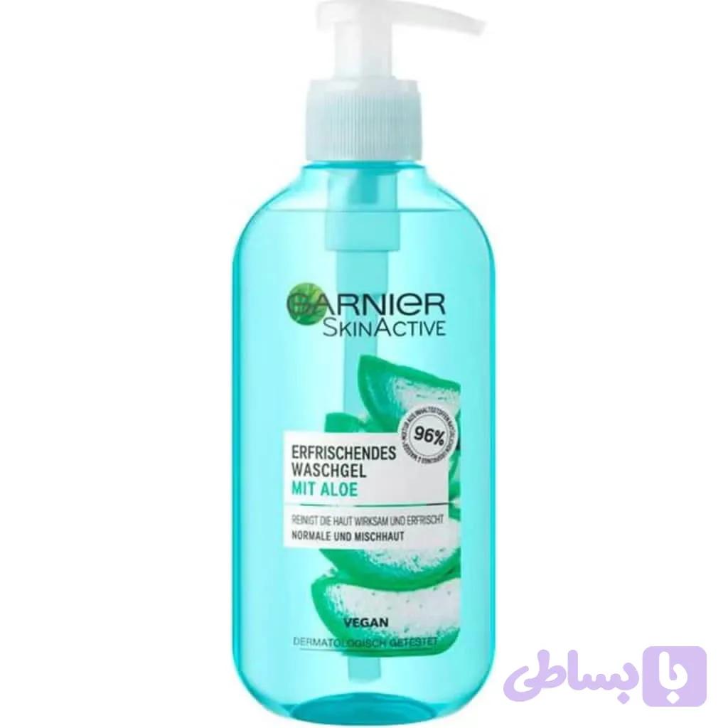 ژل شستشوی طراوت‌بخش گارنیر مدل Aloe Refreshing Gel Wash