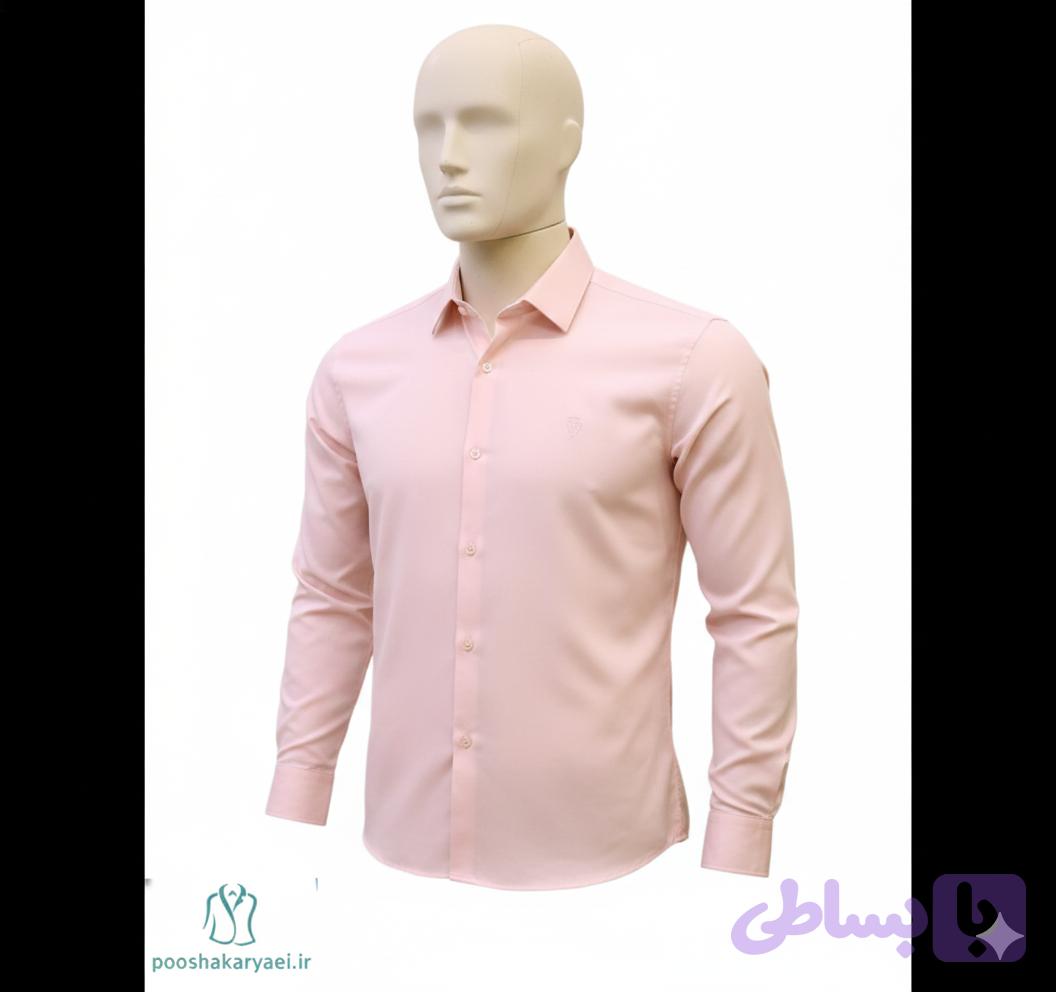 پیراهن نخی یقه دست دوز (کد ZL6TJ)