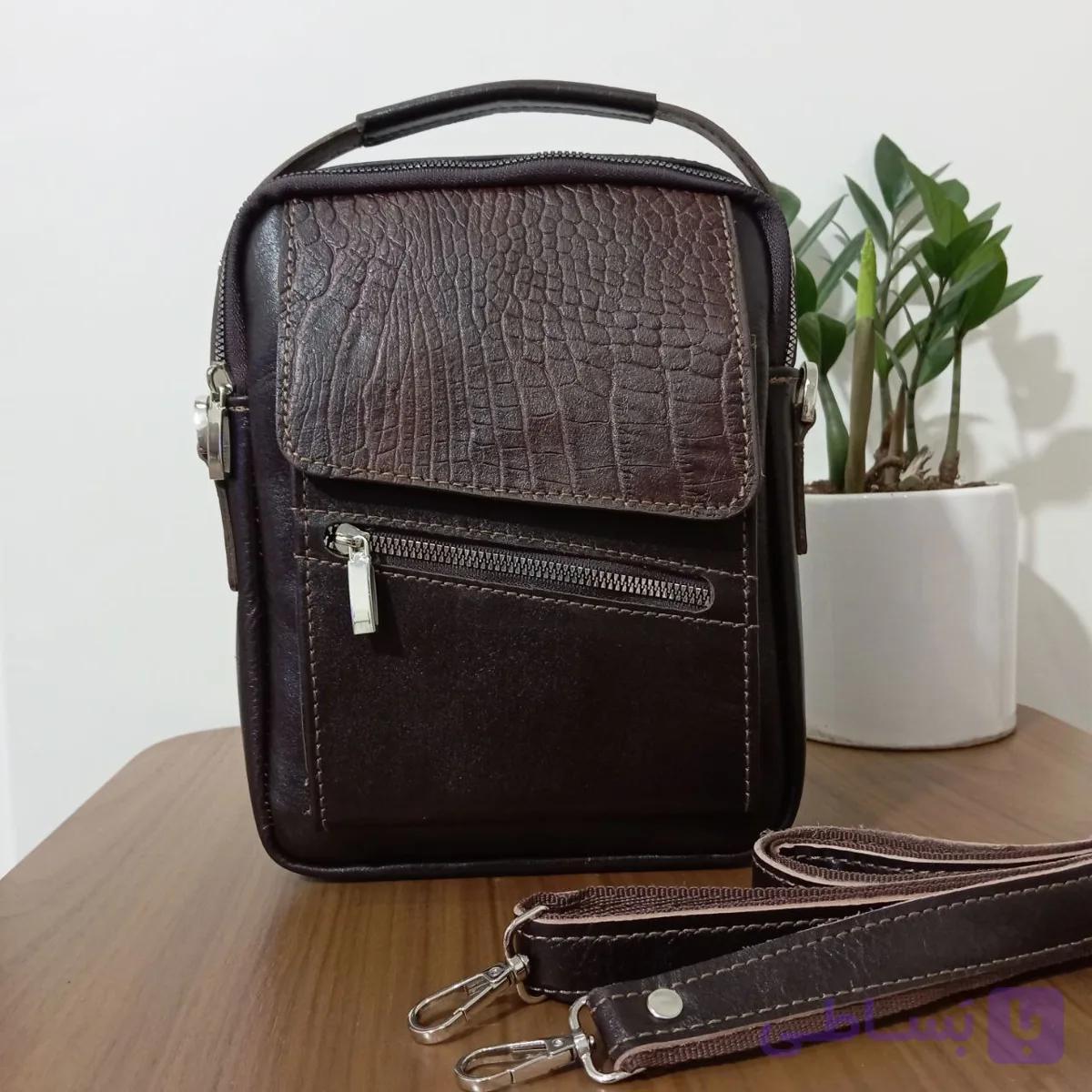 کیف دوشی مردانه ـ کد 1015 — تصویر 1
